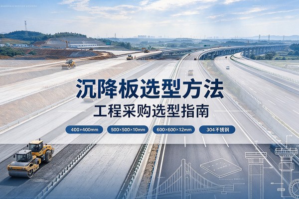 高碑店沉降板选择方法