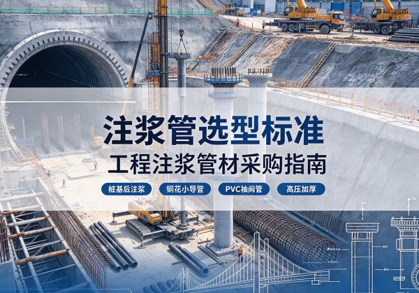 高碑店注浆管选型标准